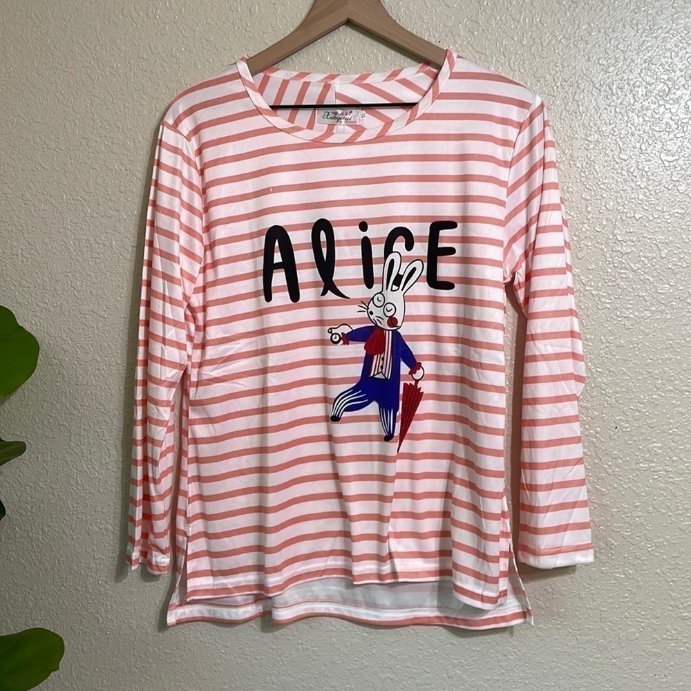 Alice White Rabbit pjs - Picture 2 of 15
